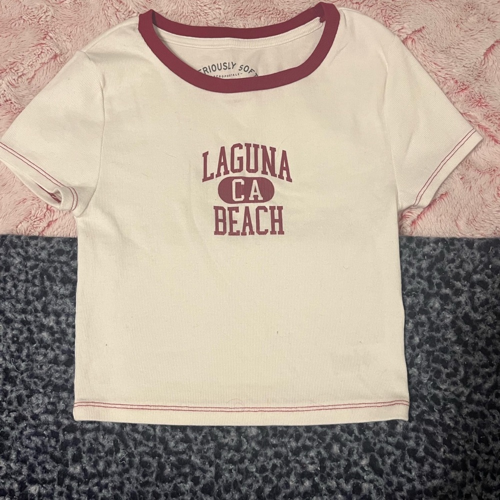Aero Graphic baby tee size m